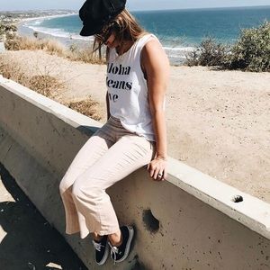 Knot Sisters Tie Side Ankle Length Pants